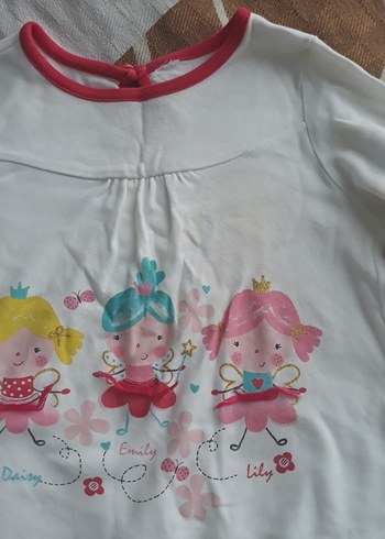 LC Waikiki Kız Çocuk Uzun Kollu Baskılı Tişört