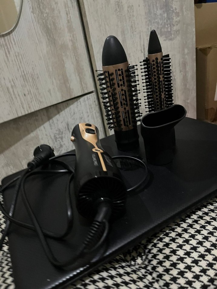 Arzum Siyah Saç Şekillendirici Seti - Görsel 2