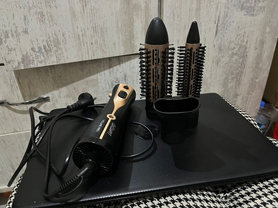 Arzum Siyah Saç Şekillendirici Seti - Görsel 3