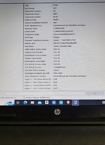 Hp 9HN16EA Dizüstü Bilgisayar  - Görsel 5