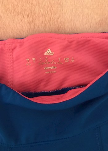 s Beden Kadın Lacivert Mini Spor Şort