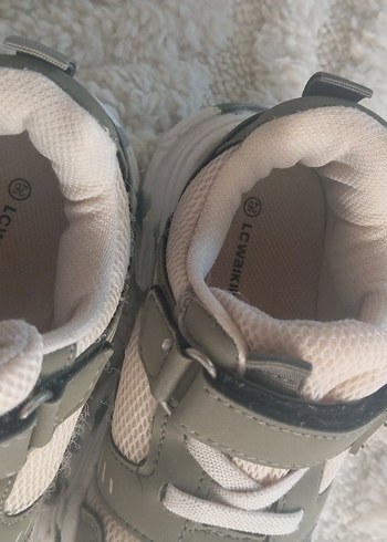 LC Waikiki Gri Erkek Çocuk Spor Ayakkabı Velcro