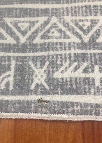 Gri Desensiz Geleneksel Halı 80*200 - Görsel 4