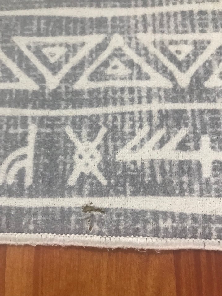 Gri Desensiz Geleneksel Halı 80*200 - Görsel 4