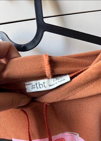 xl Beden baskılı tunik