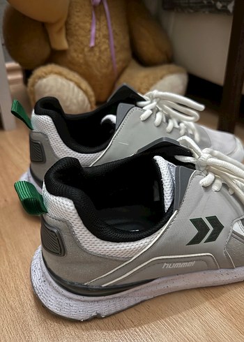 Hummel Gri Beyaz Kadın Spor Ayakkabı - Görsel 2