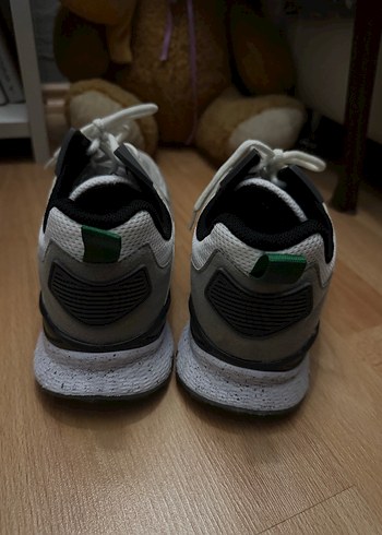 Hummel Gri Beyaz Kadın Spor Ayakkabı - Görsel 3