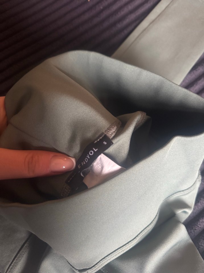 Yeşil Spor Kadın Tayt - Görsel 5