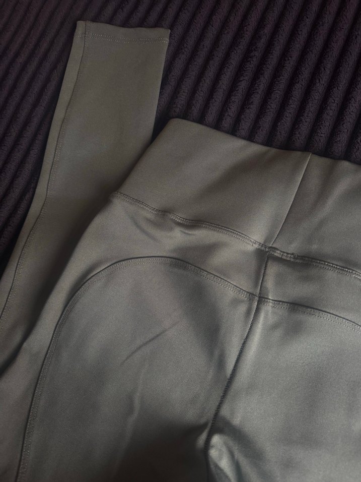 Yeşil Spor Kadın Tayt - Görsel 4