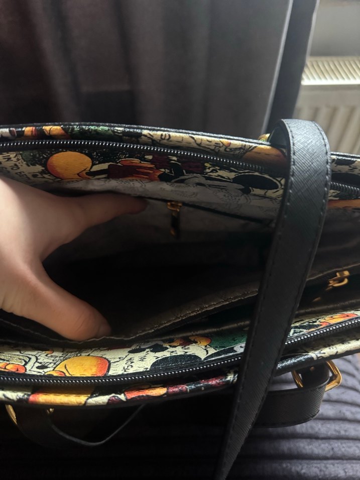 Michael Kors Baskılı Deri Kadın Çanta - Görsel 3