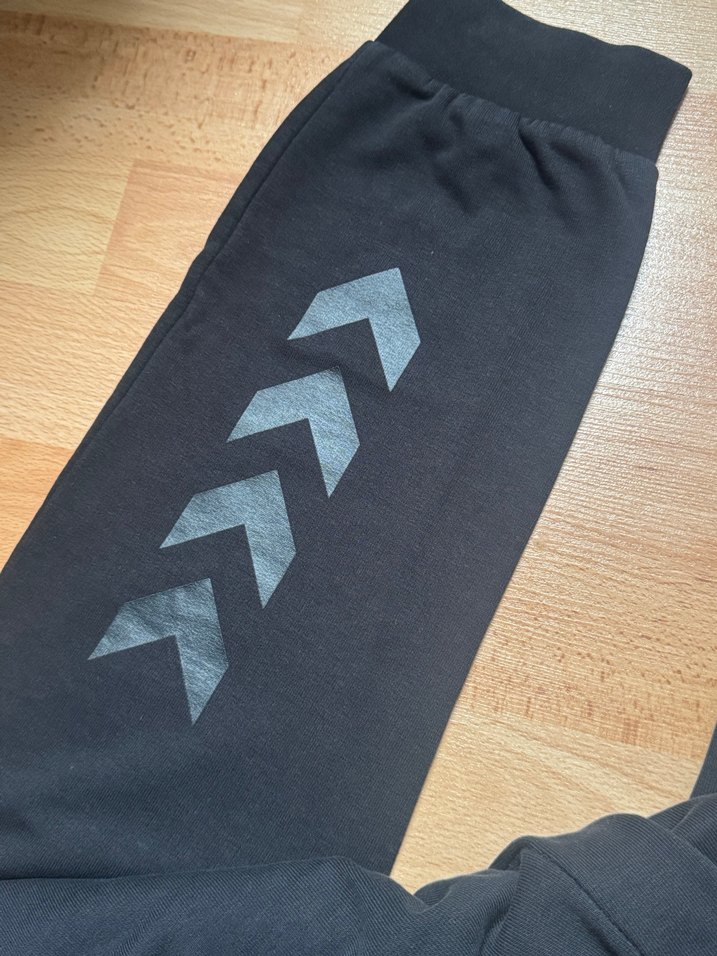 Hummel Siyah Rahat Kesim Kadın Eşofman Altı - Görsel 3