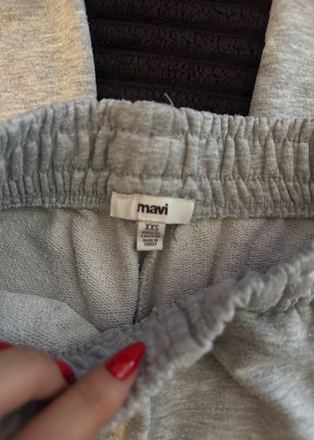 Mavi Jeans Gri Mavi Baskılı Kadın Eşofman Altı