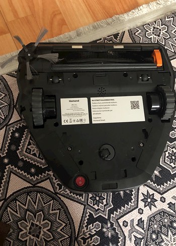 Beden Renk Homend Siyah Robot Süpürge