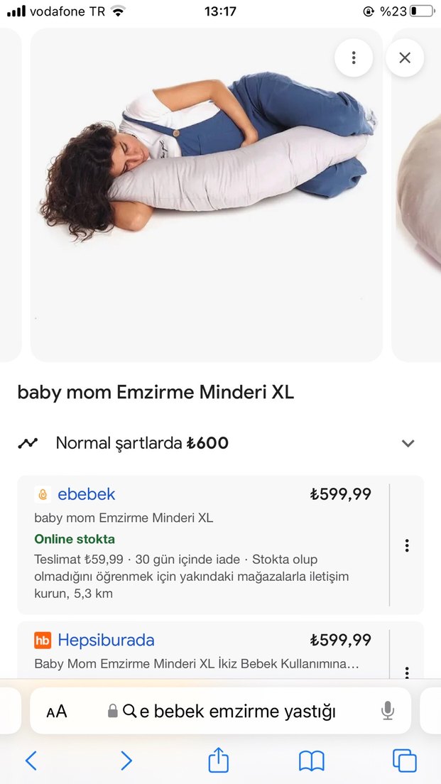 Baby Mom XL Emzirme Minderi Gri - Görsel 4