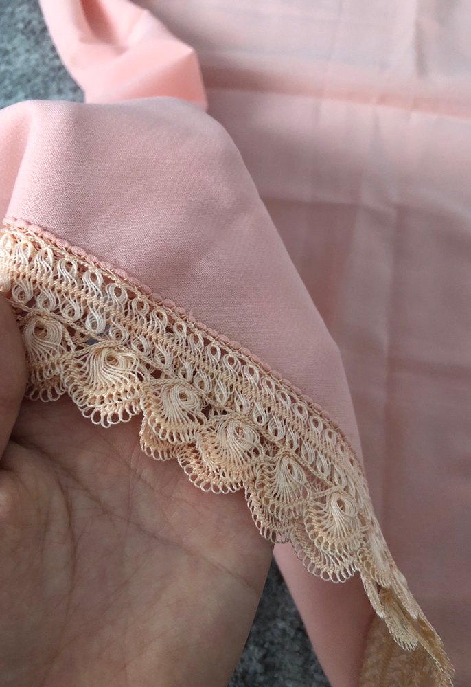 Dantel Detaylı namaz başörtüsü - Görsel 2