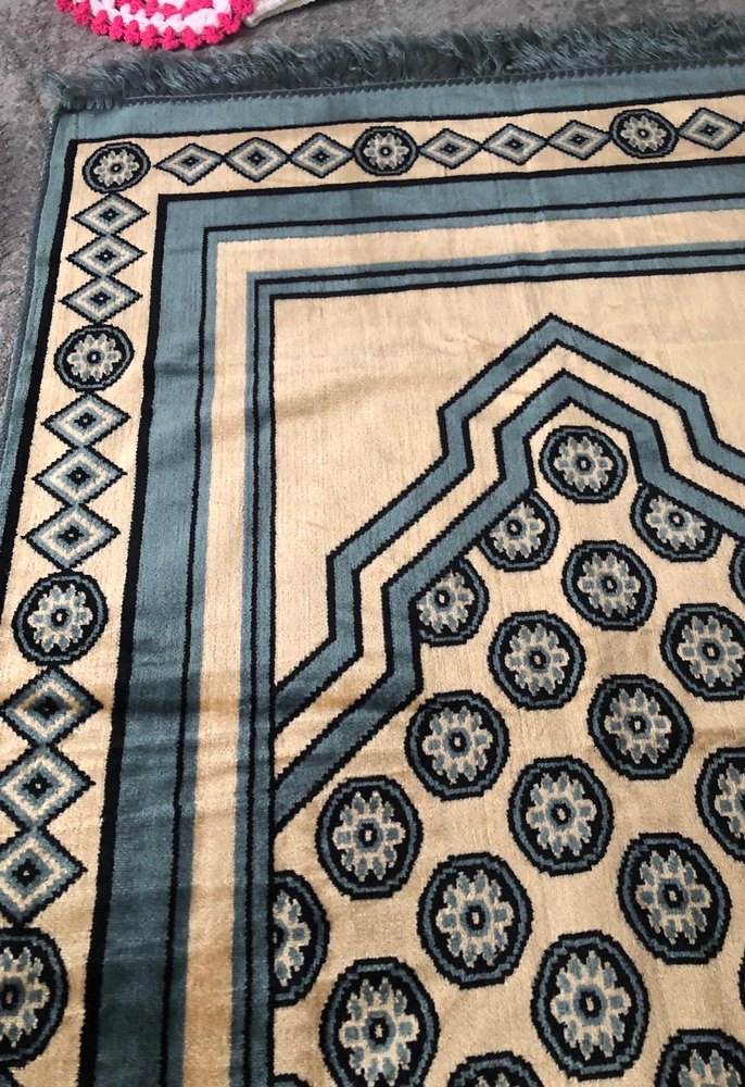 Çok Renkli Desenli seccade - Görsel 3