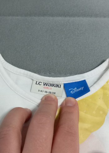 Kız Çocuk Baskılı Uzun Kollu Tişört - Görsel 3