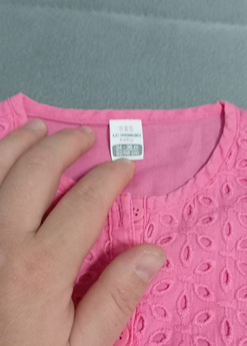 Pembe Fırfırlı Kolsuz Kız Elbisesi - Görsel 4