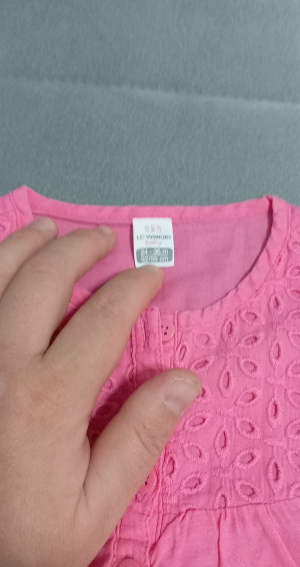 Pembe Fırfırlı Kolsuz Kız Elbisesi - Görsel 4