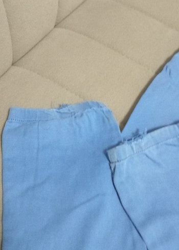 Mavi Loose Fit Kız Denim Pantolon - Görsel 2