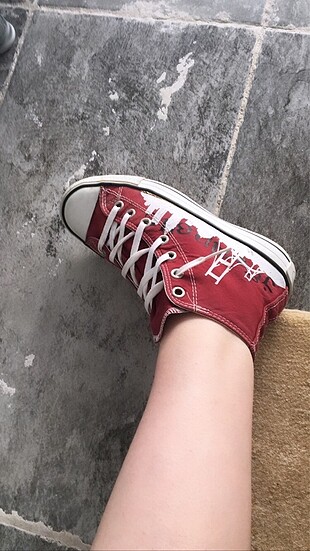 İstanbul desenli converse