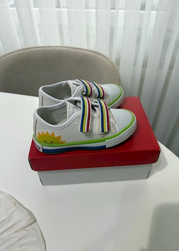 Erkek Çocuk Çok Renkli Cırt Cırtlı Spor Ayakkabı - Görsel 2