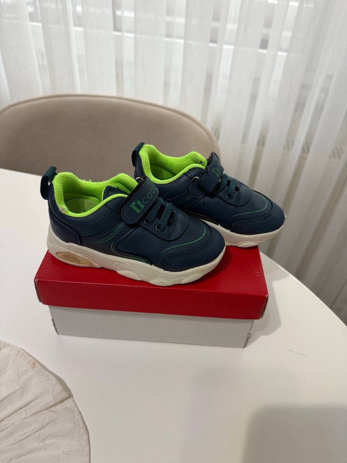 Erkek Çocuk Spor Ayakkabı Velcro - Görsel 2