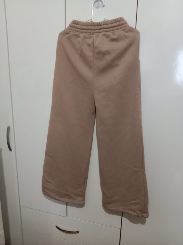 Bej Rahat Kesim Kadın Eşofman Altı - Görsel 2