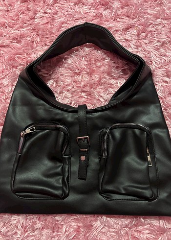 Prada Pembe Deri Kadın El Çantası - Görsel 10