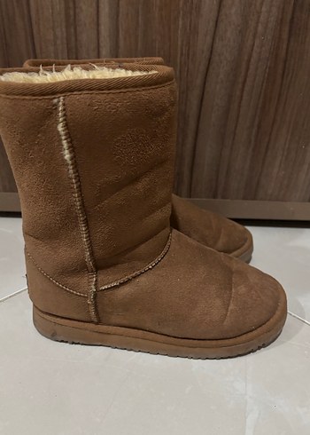 Kürklü Süet Kadın Bot - Görsel 12