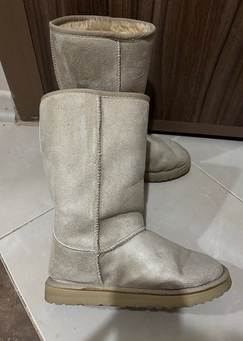 Kürklü Süet Kadın Bot - Görsel 15