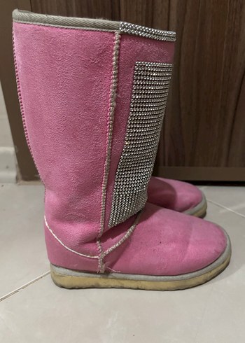 Kürklü Süet Kadın Bot - Görsel 5