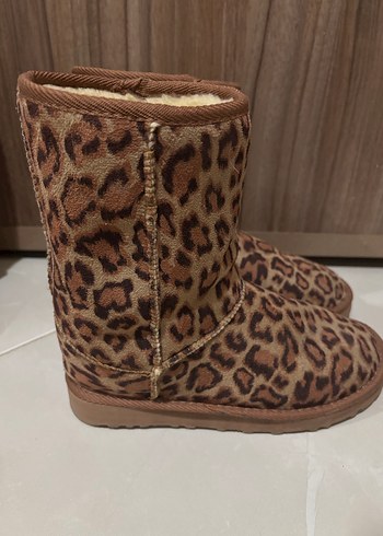 Kürklü Süet Kadın Bot - Görsel 9