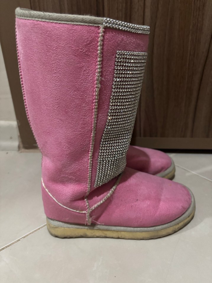 Kürklü Süet Kadın Bot - Görsel 5