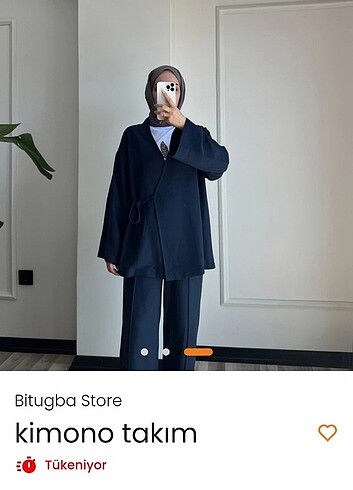 Keten kimono takım