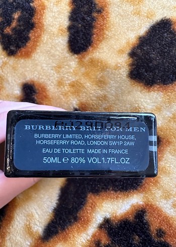 Burberry Parfüm Şişesi - Görsel 2