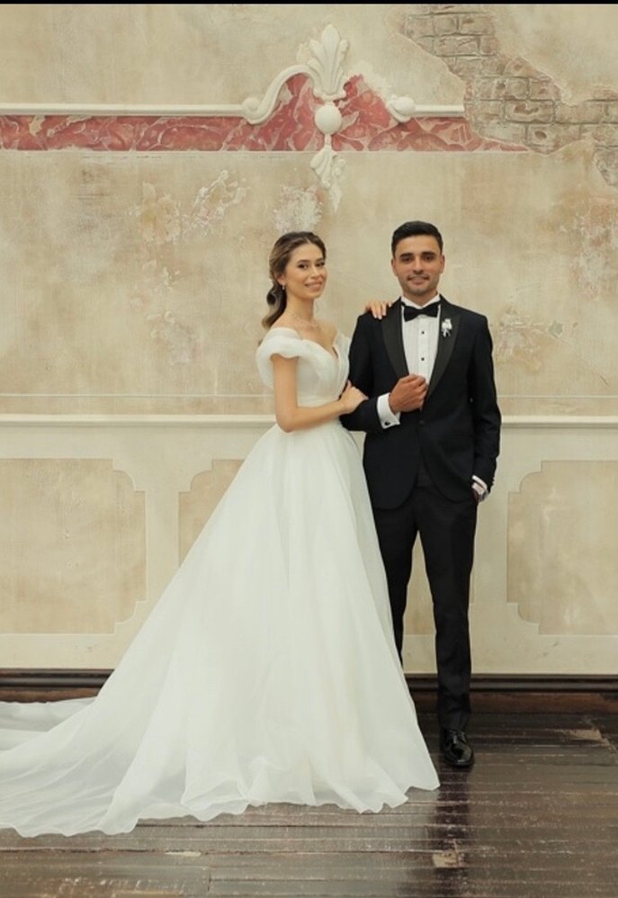 Modern Klasik A Kesim Gelinlik - Görsel 2