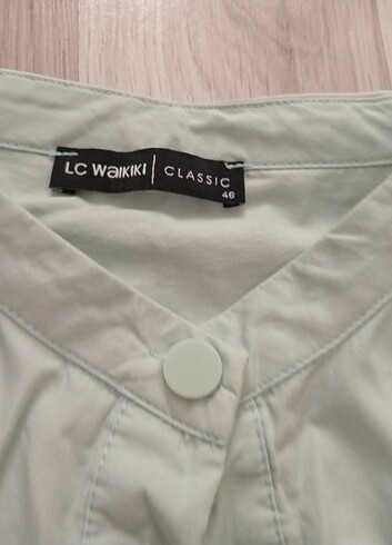 LC Waikiki Uzun kollu boydan dugmeli elbise