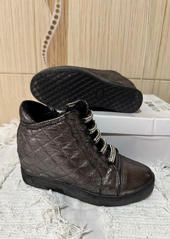 Dolgu Topuklu Kadın bot - Görsel 6