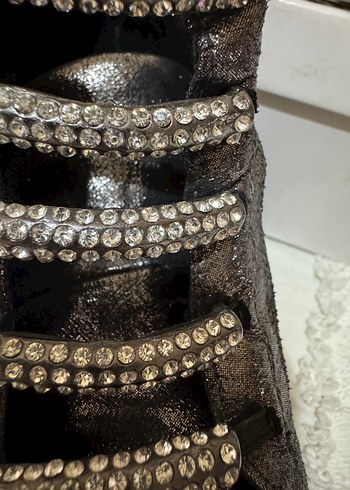 Dolgu Topuklu Kadın bot - Görsel 9