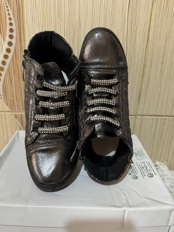 Dolgu Topuklu Kadın bot - Görsel 5