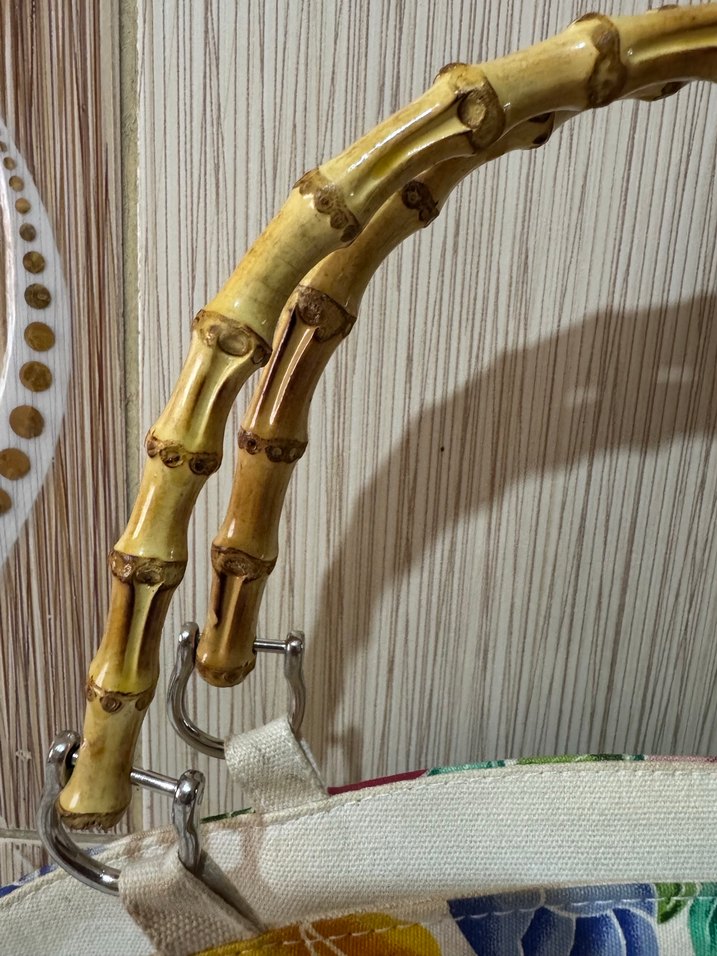 Çiçek Desenli Boncuklu Bohem Kadın Çantası - Görsel 3