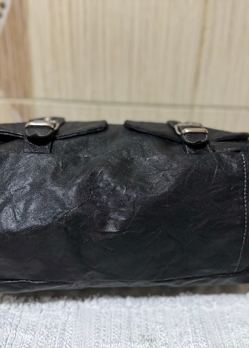 Vintage gothic-punk tarz çanta - Görsel 6