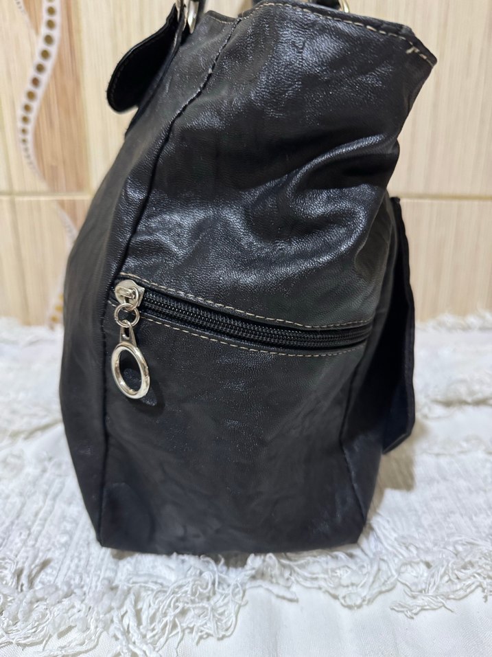 Vintage gothic-punk tarz çanta - Görsel 3