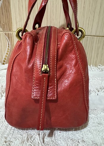 İtalyan Deri Kadın Çanta - Görsel 3