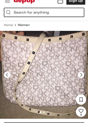 DKNY Vintage crossbody - Görsel 8