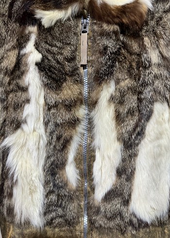 American Vintage kürklü mont - Görsel 3