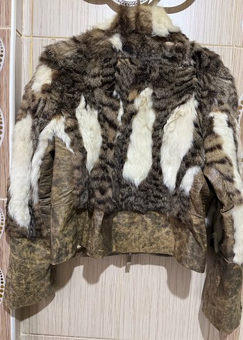 American Vintage kürklü mont - Görsel 6