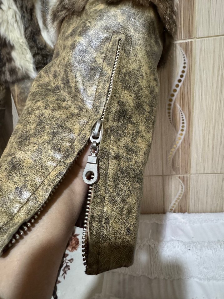 American Vintage kürklü mont - Görsel 4