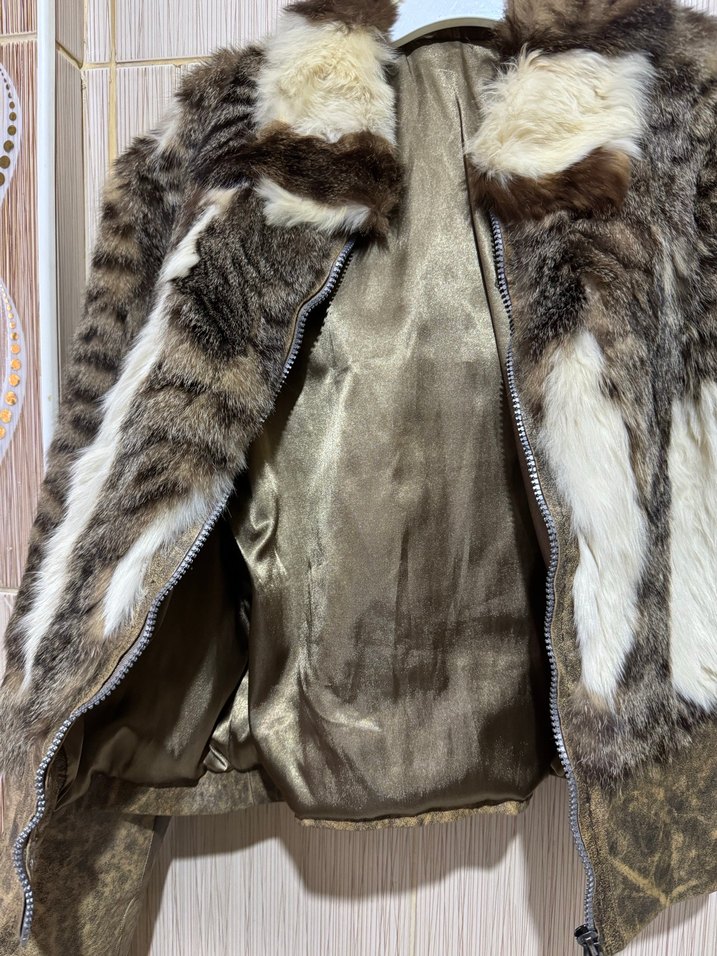 American Vintage kürklü mont - Görsel 5